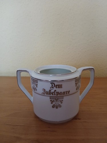 Zuckerdose dem jubelpaare - zuckerdose, jubelpaare"