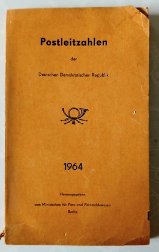Postleitzahlenbuch ddr 1964 - ddr,