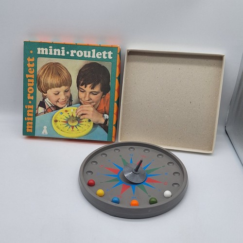 Vintage spiel mini roulett - spiel,