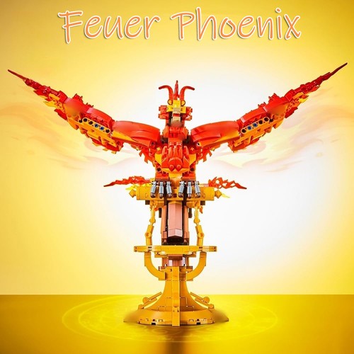 Magische welt feuer - magische, phoenix