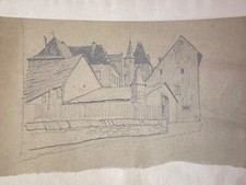 Zeichnung Oberburg Lissingen