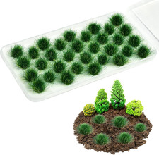 Modellbau Gras, Grasbüschel