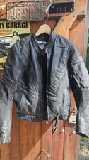 Vanucci Lederkombi Herren Gr. 50 Schwarz Jacke Hose Top Zustand PROOF TFL Cool