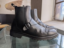 Belstaff England Schuhe 42 Stiefel Boots Schwarz Leder Top Zustand Made In Italy
