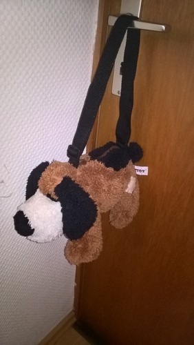 Plüschhund mit leine für - plüschhund,