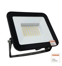 Flutlichtstrahler inkl. Osram LED Chip 30W 50 100 200W Außenstrahler Wasserdicht