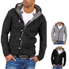 Herren Strick-Jacke Pullover