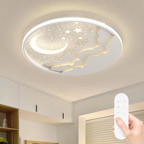 Modern stern mond deckenlampe - mond,