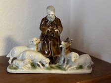 Gräfenthal Thüringen? Schäfer Hund Hirte Schaf Lamm Porzellan Porzellanfigur