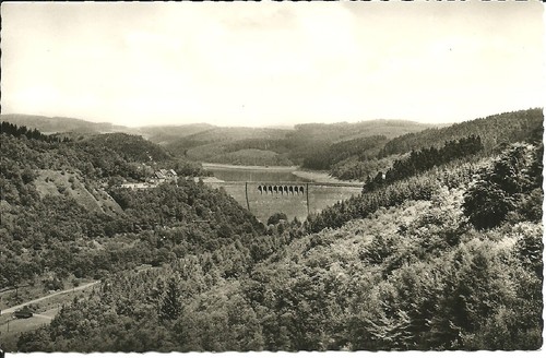 Aggertalsperre bei - ak,