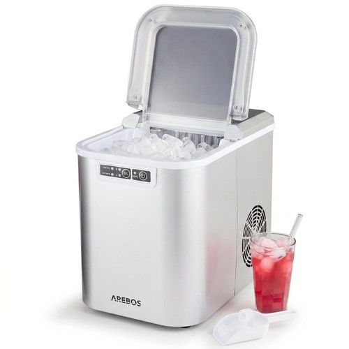 Arebos eiswürfelmaschine 2l - eiswürfelmaschine, 2,2l