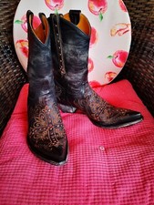 ? Beyonce Mexicana Cowboy Stiefel OVP Boots Gr 37 NP 980 US Dollar Swarovski ?