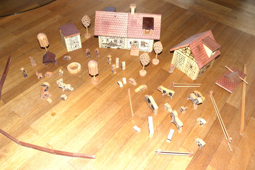 Steiff bauernhof 8450 aus - bauernhof,