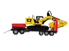 Bruder 02483 kettenbagger - bruder, mit