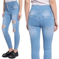 Damen Jeans Skinny High Waist