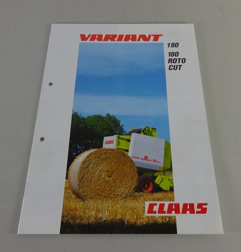 Prospekt broschüre claas - /,