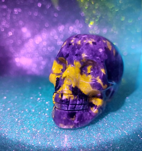 Yooperlite crystal skull - crystal,