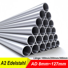 Edelstahl Rohr Ø 8 bis 60mm