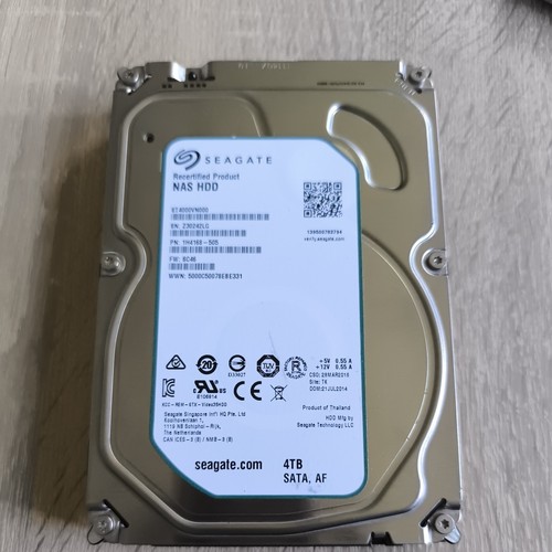 Seagate nas hdd 4tb sata - hdd, 3,5"
