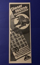 1929 Protos Küchenmotor