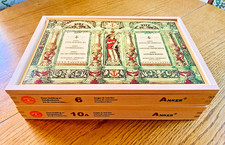 2 x Anker Steinbaukasten Nr.6 und Nr. 10A  mit Bauvorlagen , Retro , neuwertig