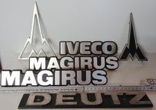 Original alte MAGIRUS , Iveco und Deutz-Embleme Raritäten_6 Stück