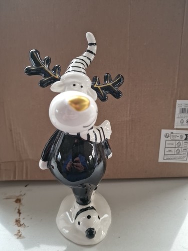 Weinachtsfigur elch mit - weinachtsfigur,