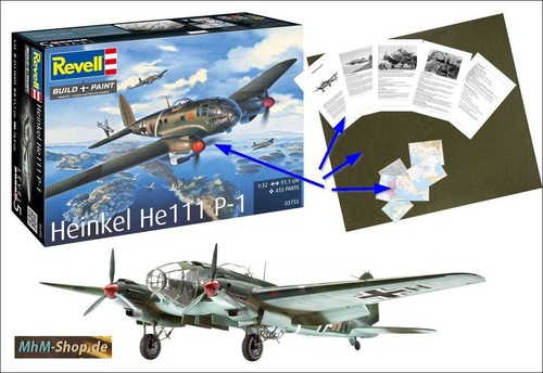 Revell heinkel 111p 1 6 - /, 111p-1