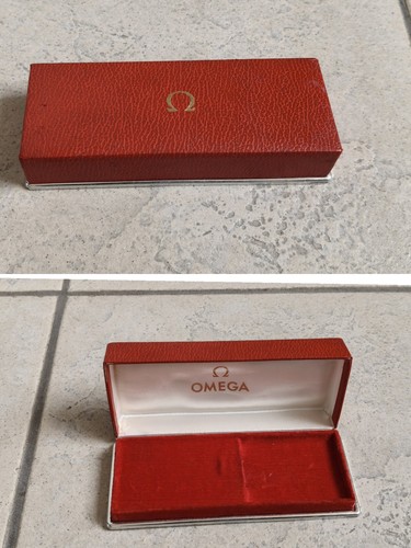 60s omega red vintage watch - 60s,