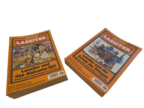 Lassiter 804 823 romanhefte - lassiter,