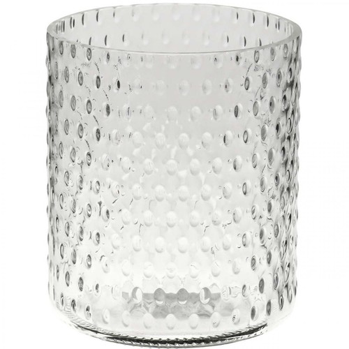 Windlicht glas vase rund - windlicht,