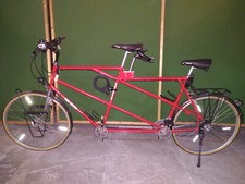 Tandem zu verkaufen, Rahmen maßgefertigt, Rahmenhöhe 70 / 60 cm  