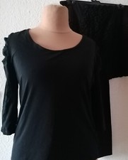 Modisches Kleiderpaket Schwarz Gr. 48 Shirt, Leggins, Minirock guter Zustand