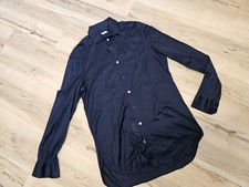 Kiton Hemd Gr. 44 Herren Blau