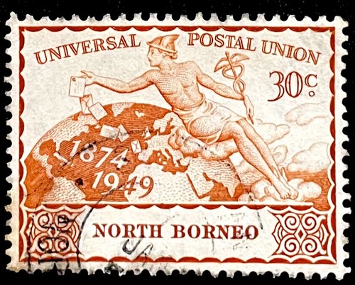 1949 british north - 1949, borneo