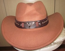 Cowboyhut - braun - Grösse 57