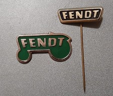 alt 2x Anstecknadel Fendt Traktor Trecker Schlepper Landmaschinen (kein Pin)