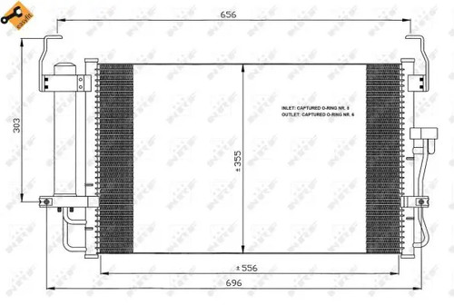 Kondensator klimaanlage 35474 - kondensator,,