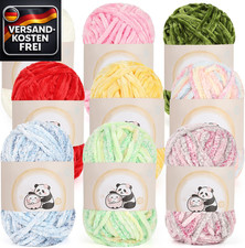 Warme Chenille Wolle Häkeln