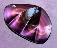 Regenbogen-Obsidian poliert