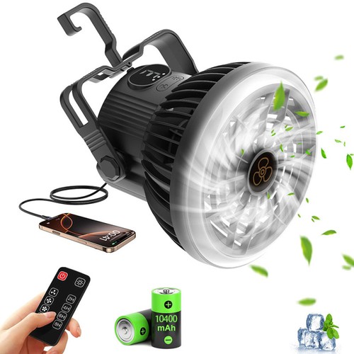 10400mah camping ventilator - camping,