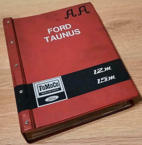Teilekatalog ford taunus 12m - taunus,