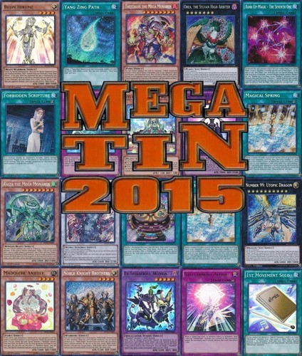Yugioh 2015 mega - 2015, mega-tin