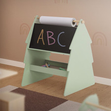 Joyz Kindertafel Doppelseitig Tanne Kreidetafel Standtafel Beidseitige Tafel