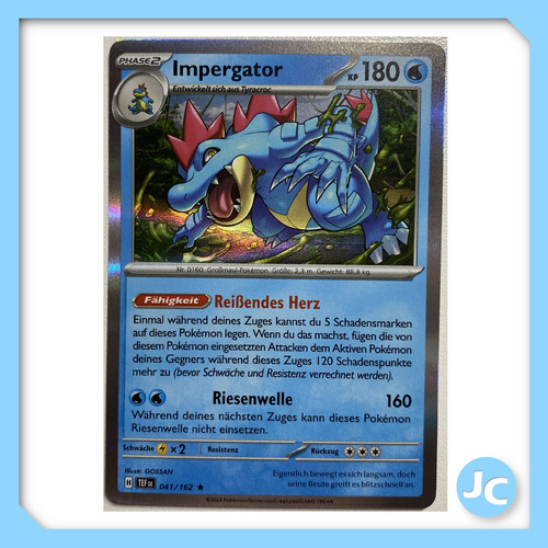 Pokemon impergator holo - pokemon,