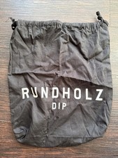 Rundholz Dip Staubtasche Schwarz