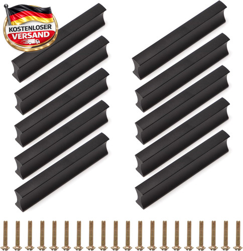 Möbelgriffe schwarz mm - möbelgriffe, 64