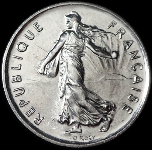 Frankreich francs 1992 o - 5, "o