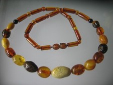 Bernstein Kette aus Natur