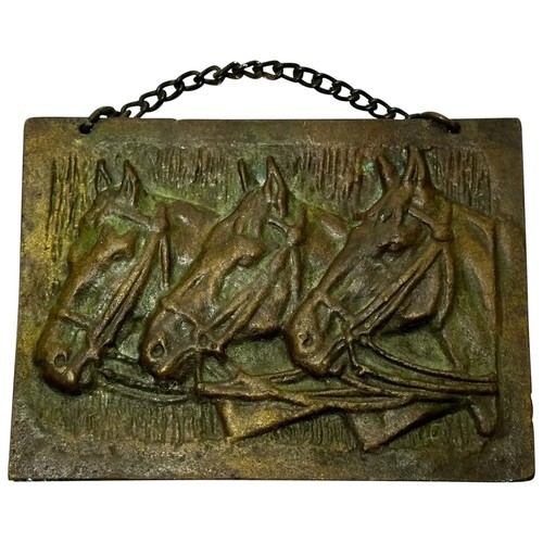 Art deco bronze - trio, bay